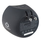 OC Acoustic Newport Plug-in Outlet Speaker with Bluetooth 5.1 and Built-in USB Type-A Charging Port (Orange/Black)