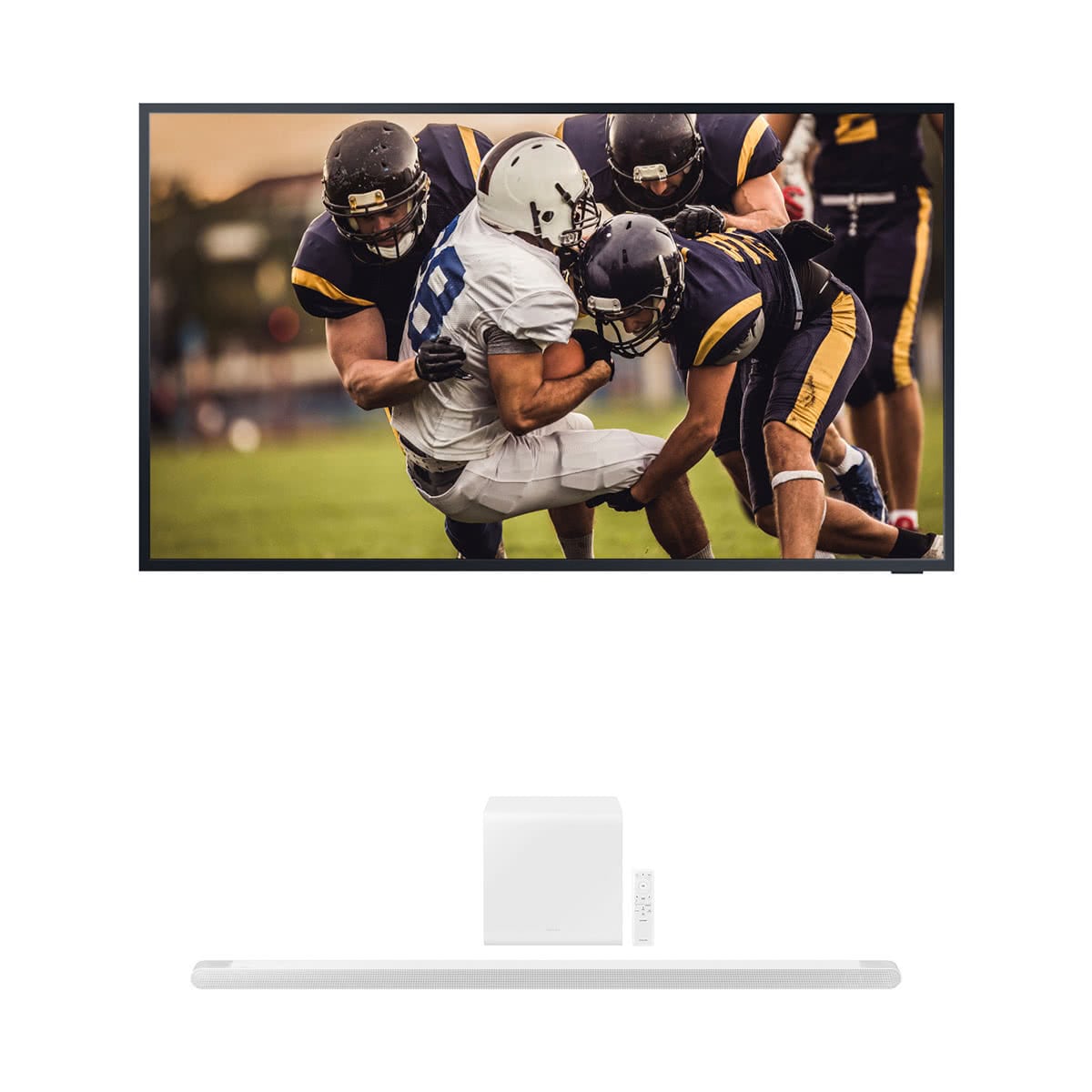 Samsung QN55LST7TA 55" The Terrace QLED 4K UHD Outdoor Smart TV with HW-S800B Ultra Slim Wireless 3.1.2Ch Soundbar System with Dolby Atmos (Black)