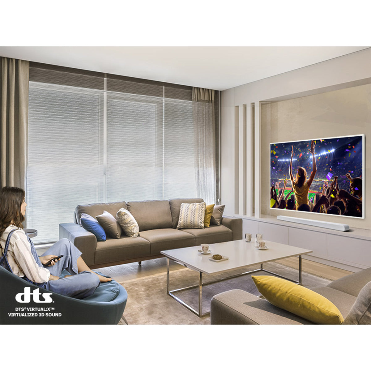 Samsung QN55LST7TA 55" The Terrace QLED 4K UHD Outdoor Smart TV with HW-S800B Ultra Slim Wireless 3.1.2Ch Soundbar System with Dolby Atmos (Black)