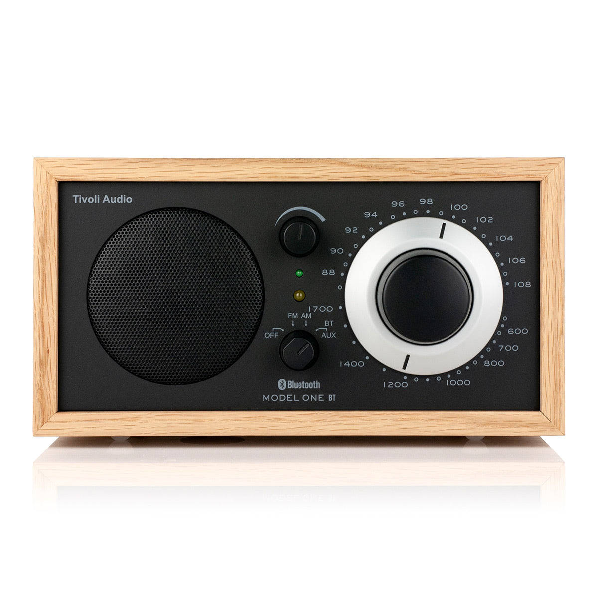 Tivoli Audio Model One Bluetooth AM/FM Radio & Speaker (Oak/Black-Black)