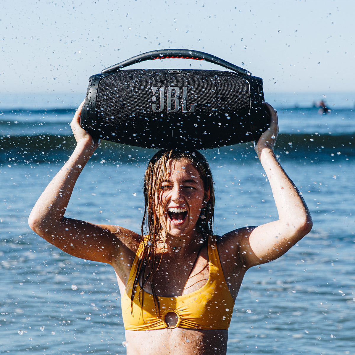 JBL Boombox 3 Portable Bluetooth Waterproof Speaker (Black