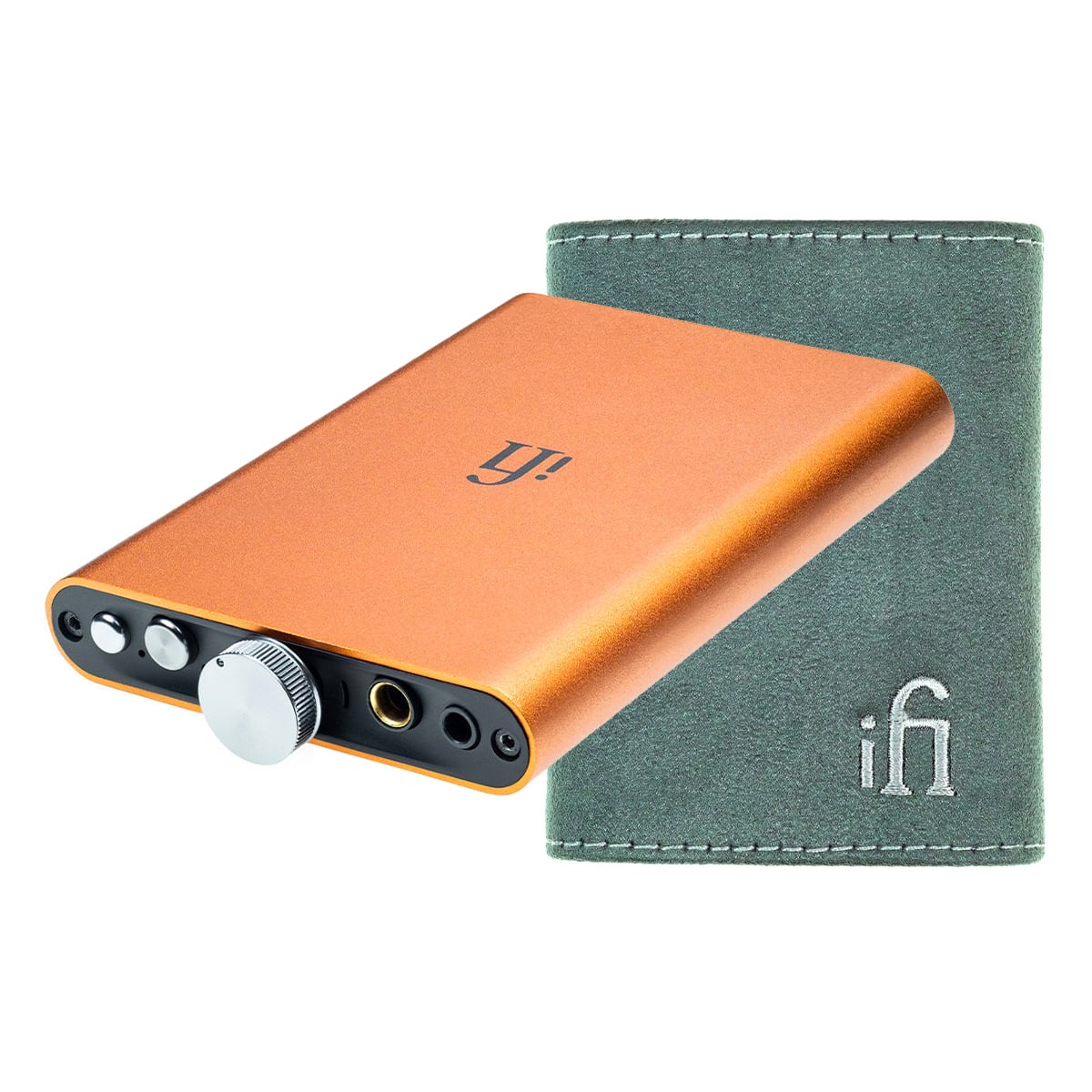iFi Audio Hip-dac2 Portable USB DAC and Headphone Amp with Soft Protective Case