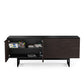 BDI Corridor 6529 Credenza Cabinet (Charcoal Stained Ash)