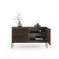 BDI Corridor SV 7128 Storage Cabinet (Chocolate Stained Walnut)