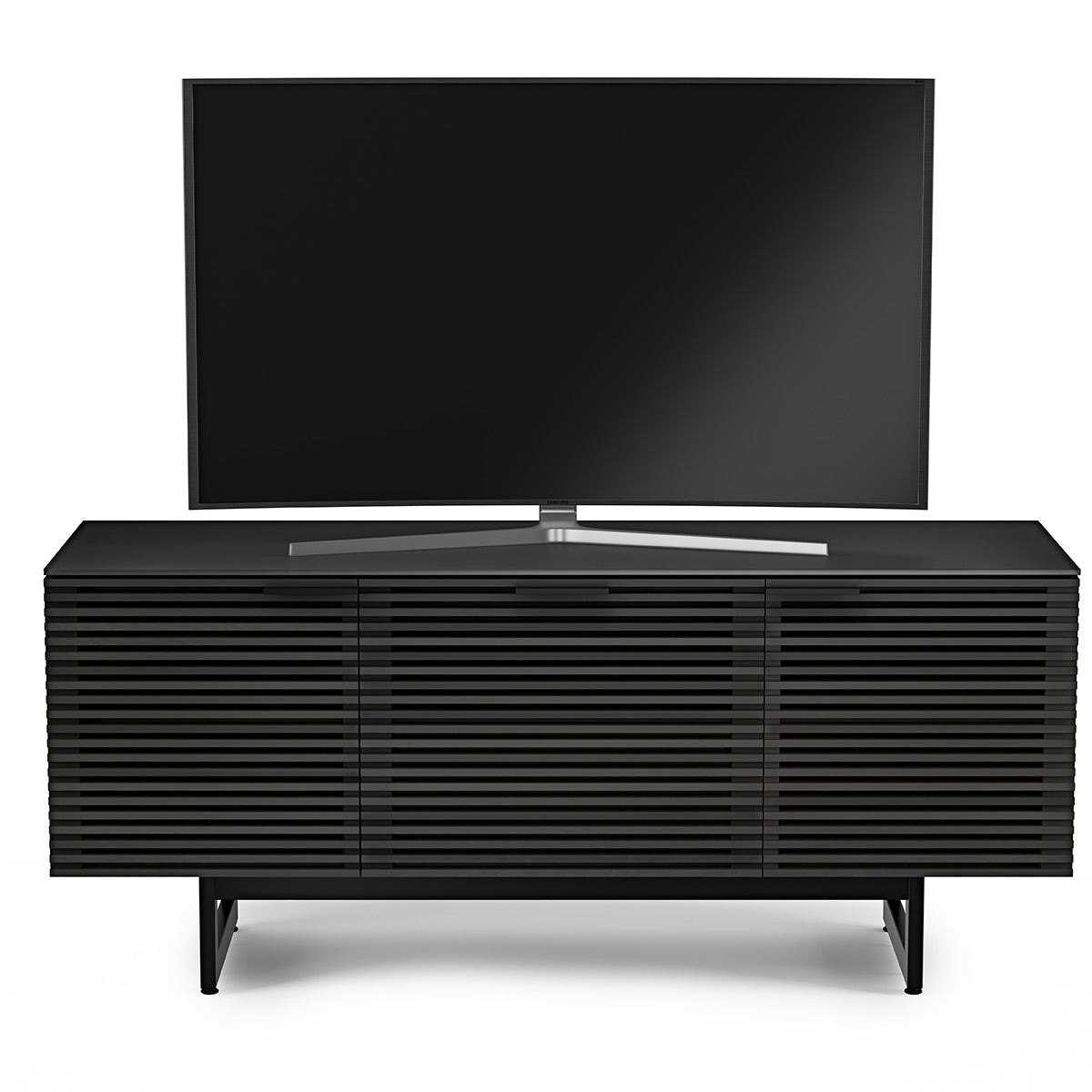 BDI Corridor 8177 Triple Wide Media Console (Charcoal Stained Ash)