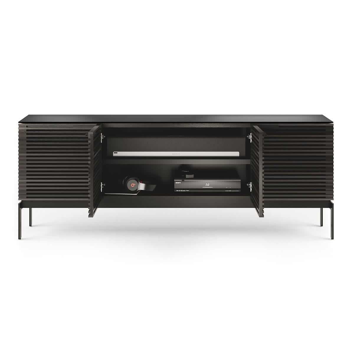 BDI Corridor SV 7129 Storage Console (Charcoal Stained Ash)