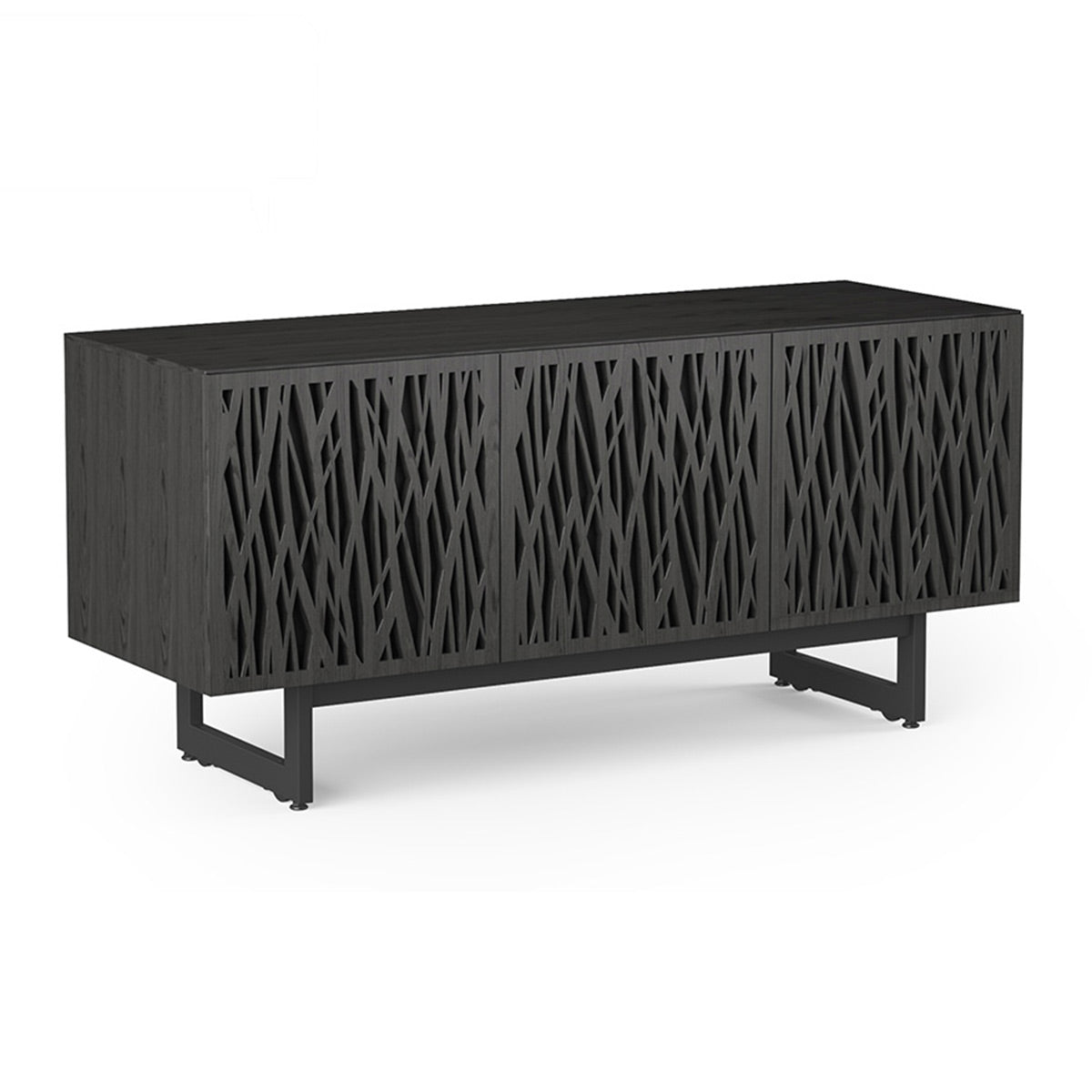 BDI Element 8777-ME Wheat Media Cabinet (Charcoal)