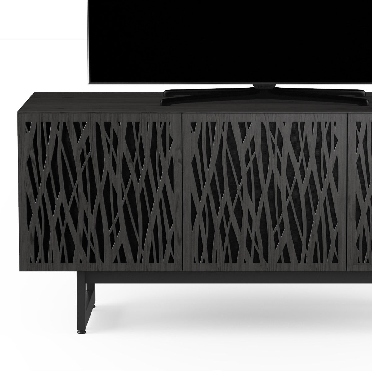 BDI Element 8777-ME Wheat Media Cabinet (Charcoal)