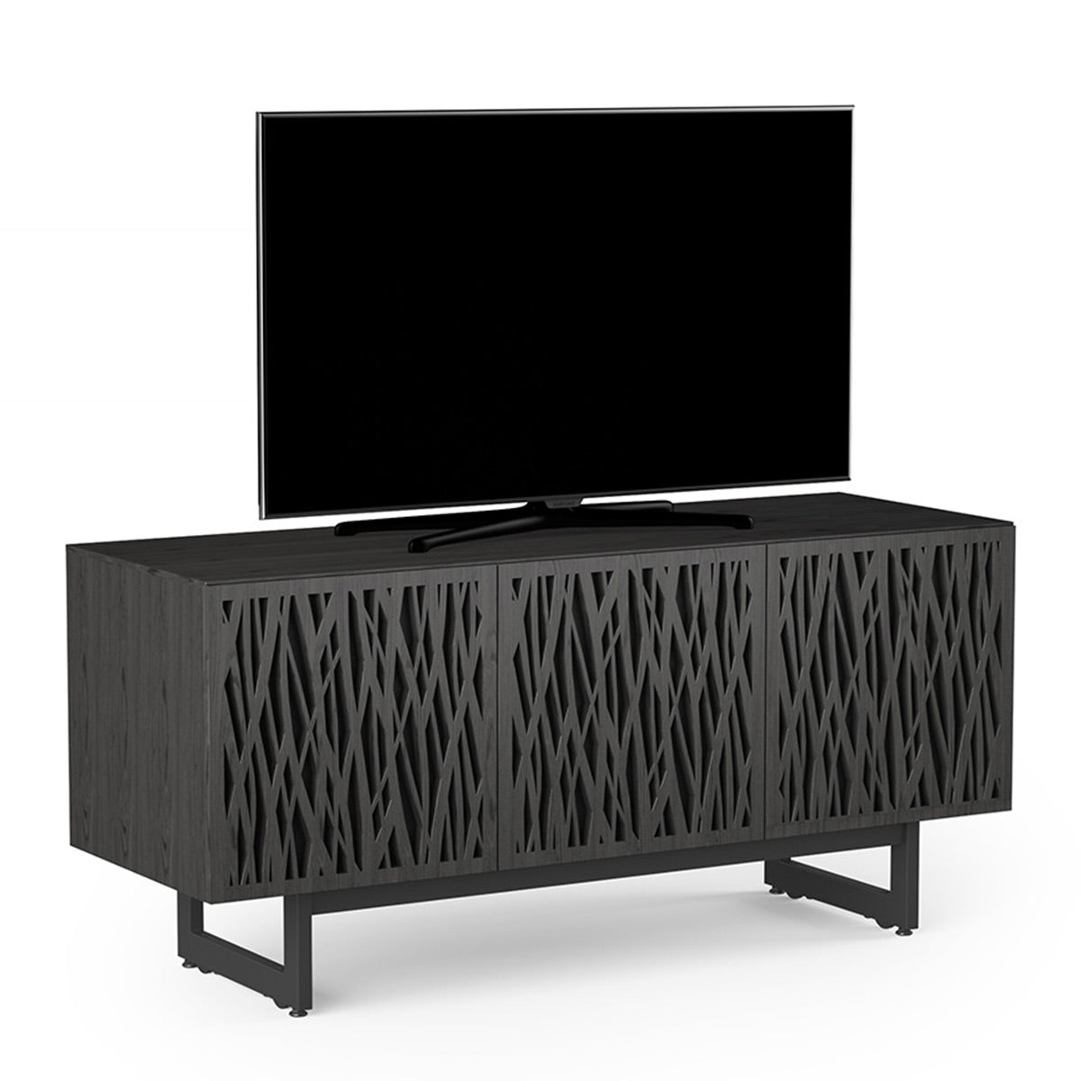 BDI Element 8777-ME Wheat Media Cabinet (Charcoal)