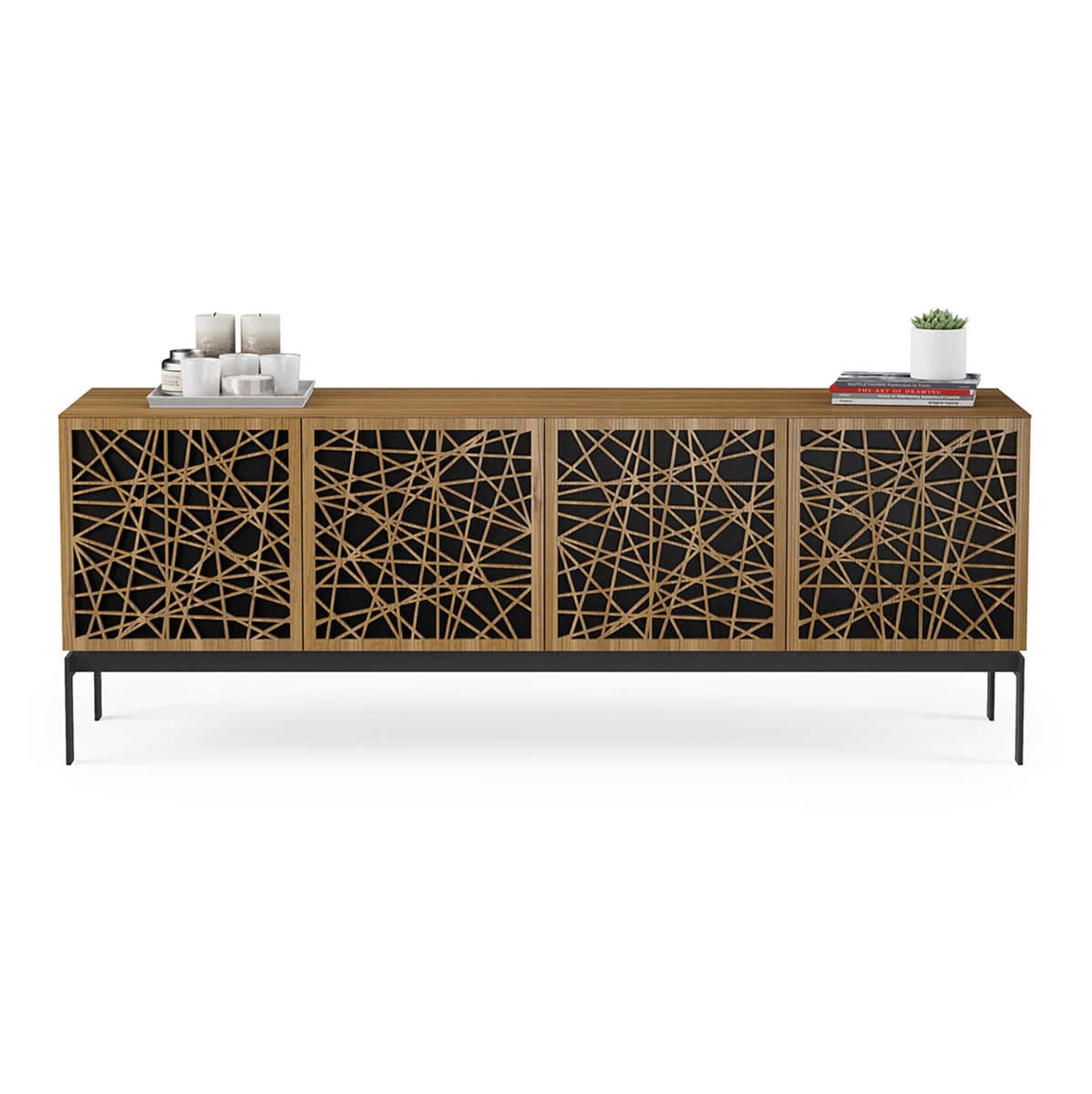 BDI Elements 8779 Ricochet Storage Console (Walnut)