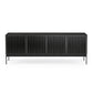BDI Elements 8779 Tempo Storage Console (Charcoal)