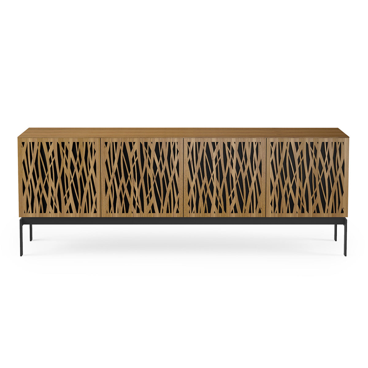 BDI Elements 8779 Wheat Storage Console (Walnut)