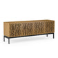 BDI Elements 8779 Wheat Storage Console (Walnut)