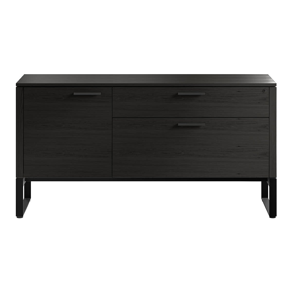 BDI Linea 6220 Multifunction Cabinet (Charcoal Stained Ash)