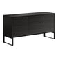 BDI Linea 6220 Multifunction Cabinet (Charcoal Stained Ash)