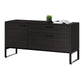 BDI Linea 6220 Multifunction Cabinet (Charcoal Stained Ash)