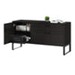 BDI Linea 6220 Multifunction Cabinet (Charcoal Stained Ash)