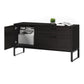 BDI Linea 6220 Multifunction Cabinet (Charcoal Stained Ash)