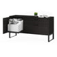 BDI Linea 6220 Multifunction Cabinet (Charcoal Stained Ash)