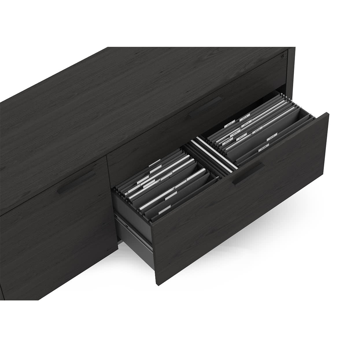 BDI Linea 6220 Multifunction Cabinet (Charcoal Stained Ash)