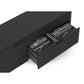 BDI Linea 6220 Multifunction Cabinet (Charcoal Stained Ash)