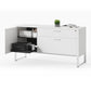 BDI Linea 6220 Multifunction Cabinet (Satin White)