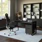 BDI Linea 6221 Desk (Charcoal Stained Ash)