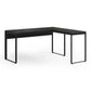 BDI 6224 Return Desk (Charcoal Stained Ash)