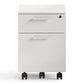 BDI Linea 6227 Mobile File Pedestal (Satin White)