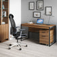 BDI Linea 6227 Mobile File Pedestal (Natural Walnut)