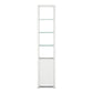 BDI Linea 5801 Single-Wide Cabinet (Satin White)