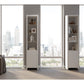BDI Linea 5801 Single-Wide Cabinet (Satin White)