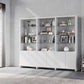 BDI Linea 580222 3 Shelf System 96" Wide (Satin White)