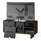 BDI Octave 8377 Media Console (Toasted Walnut)