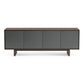 BDI Octave 8379GFL Media Cabinet & TV Console (Toasted Walnut)