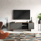 BDI Octave 8379GFL Media Cabinet & TV Console (Toasted Walnut)