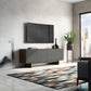 BDI Octave 8379GFL Media Cabinet & TV Console (Toasted Walnut)