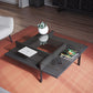 BDI Terrace 1150 Square Coffee Table (Charcoal Stained Ash)
