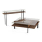 BDI Terrace 1150 Square Coffee Table (Natural Walnut)