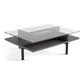 BDI Terrace 1152 Rectangular Coffee Table (Charcoal Stained Ash)
