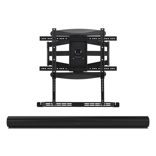 Sonos Arc Wireless Sound Bar with Flexson 32"-70" TV Cantilever Mount (Black)