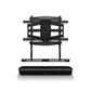 Sonos Beam Compact Smart Sound Bar with Flexson 32"-70" TV Cantilever Mount (Black)