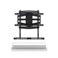Sonos Beam Compact Smart Sound Bar with Flexson 32"-70" TV Cantilever Mount (White)