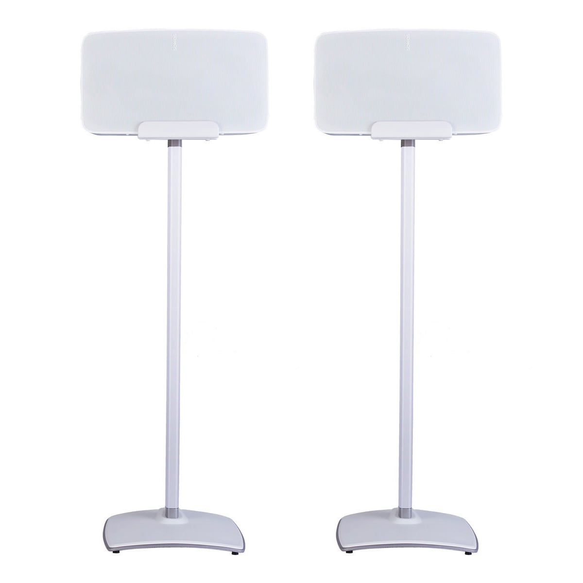 Sanus Wireless Speaker Stands Designed for Sonos Five and Play: 5 Speakers - Pair (White)