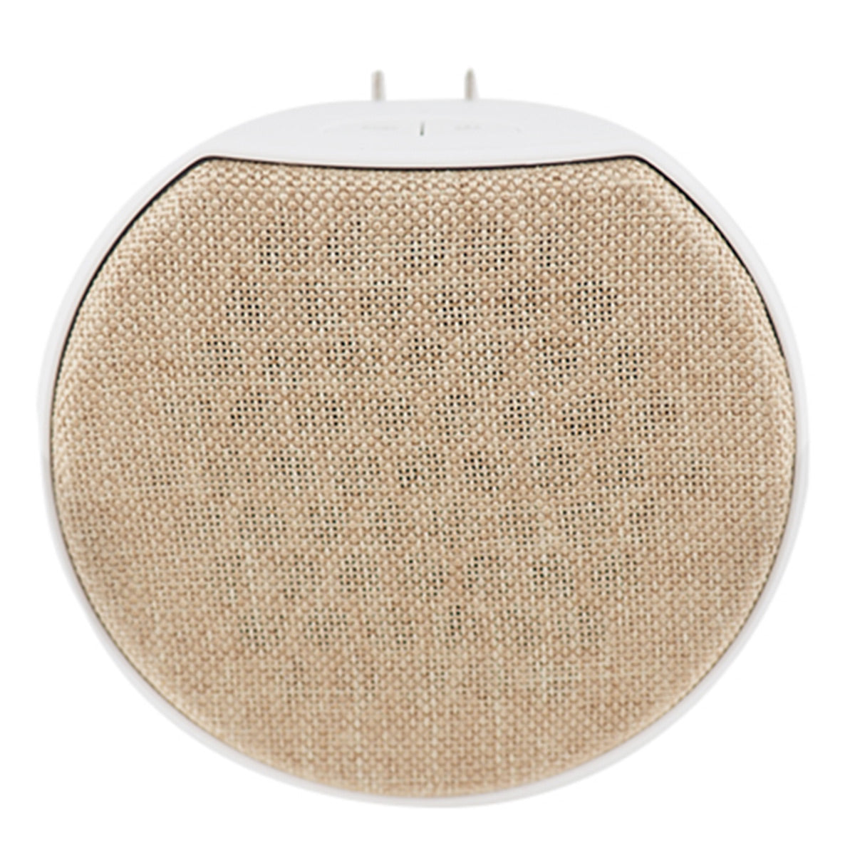 OC Acoustic Newport Plug-in Outlet Speaker with Bluetooth 5.1 and Built-in USB Type-A Charging Port - Pair (Champagne/White)