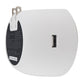 OC Acoustic Newport Plug-in Outlet Speaker with Bluetooth 5.1 and Built-in USB Type-A Charging Port - Pair (Gray/White)