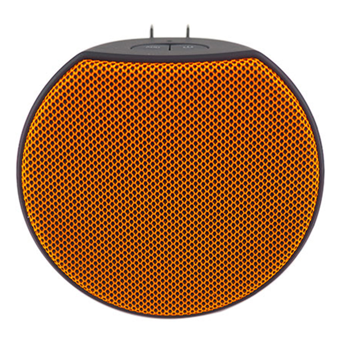 OC Acoustic Newport Plug-in Outlet Speaker with Bluetooth 5.1 and Built-in USB Type-A Charging Port - Pair (Orange/Black)