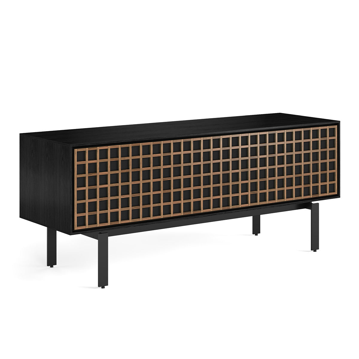 BDI Interval 7247 66-inch Media & Storage Cabinet (Ebonized Ash/Natural Walnut)