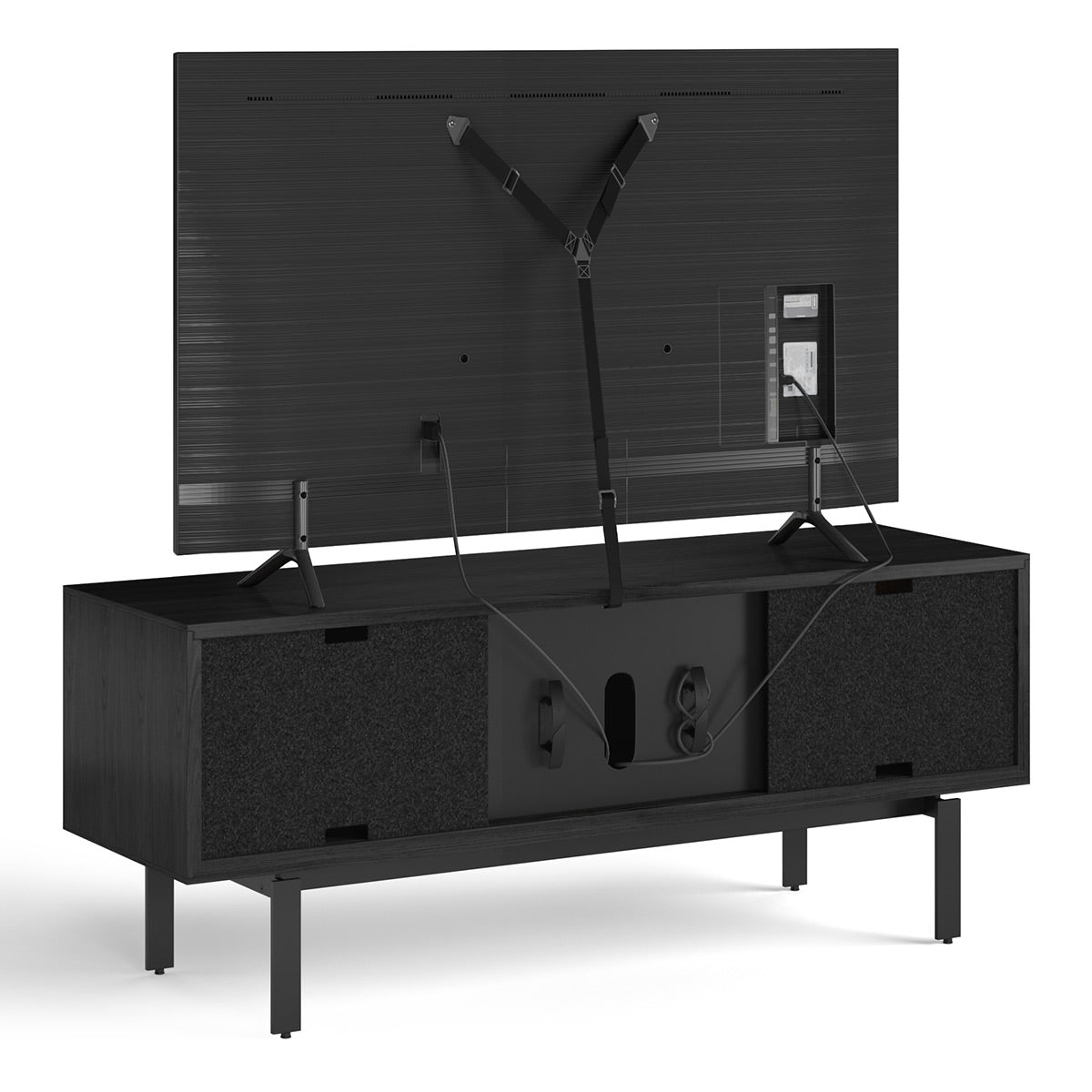 BDI Interval 7247 66-inch Media & Storage Cabinet (Ebonized Ash/Natural Walnut)