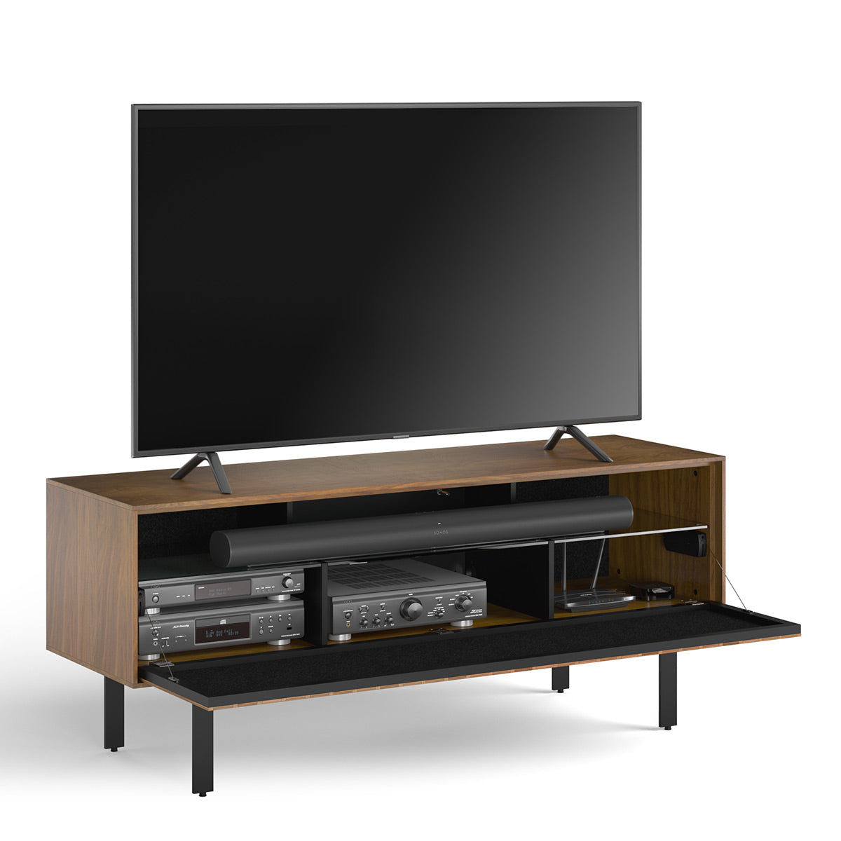 BDI Interval 7247 66-inch Media & Storage Cabinet (Natural Walnut)